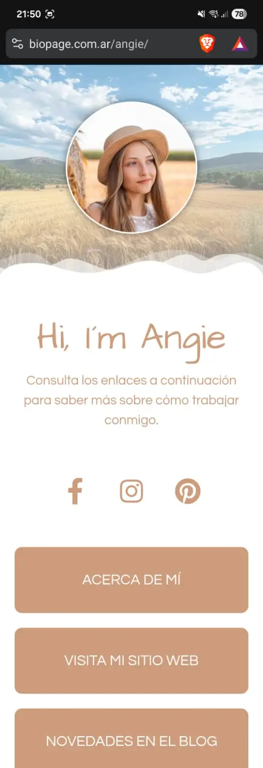  Hi, Im Angie