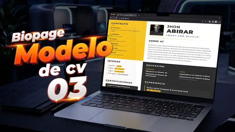 modelo de cv 03