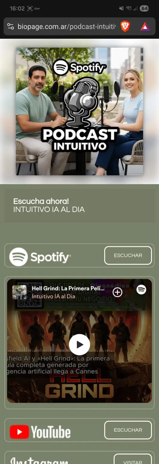  Podcast intuitivo