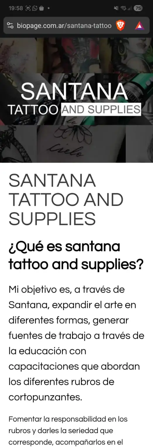  Santana Tattoo
